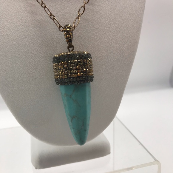 Vintage Turquoise Necklace - Picture 3 of 7